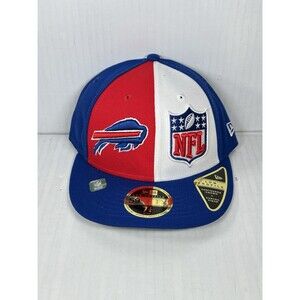 Size 7 1/4 New Era 59FIFTY Buffalo Bills Retro Historic Sideline Fitted Hat